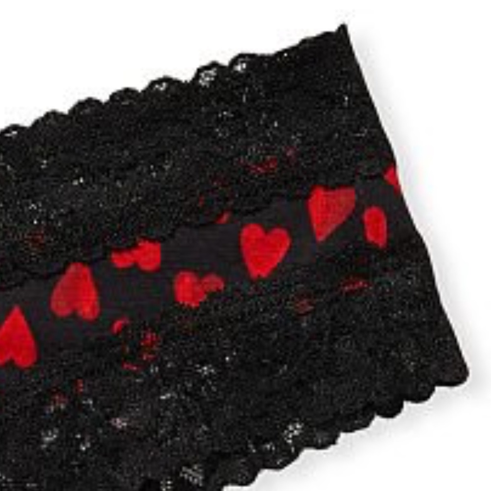 VS❤️ Lace Waist Cheeky Hearts Victoria's Secret Valentine’s Day NWT - Picture 14 of 16